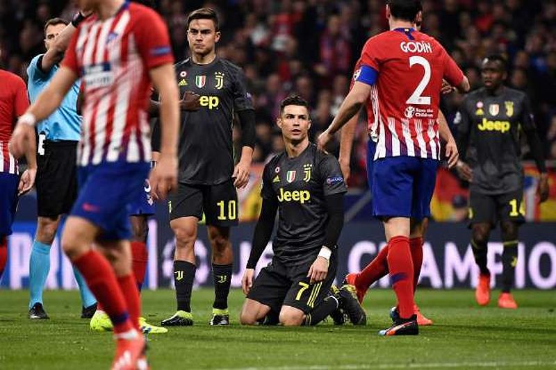 Atletico có thành tích toàn thắng trước Juve trên sân nhà