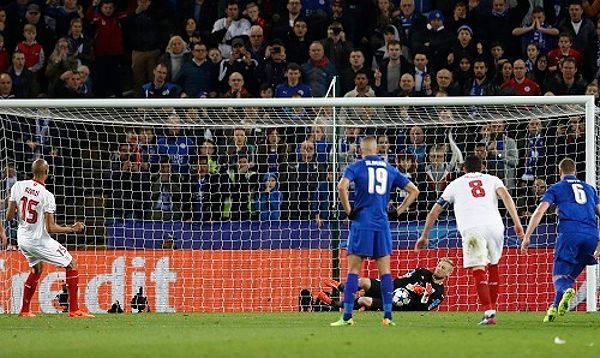 Chiến thắng của Leicester trước Sevilla