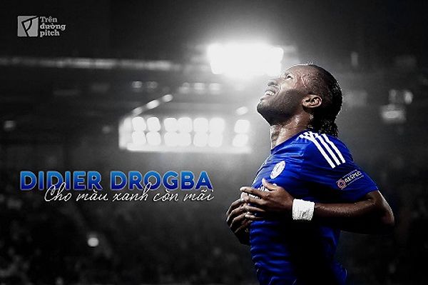 Didier Drogba đã trở thành huyền thoại của Chelsea