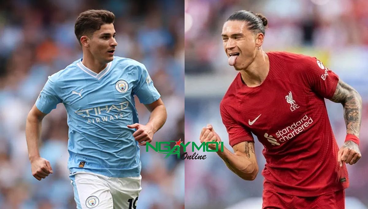 Hình ảnh thể hiện lịch sử đối đầu giữa Man City và Liverpool, trận đấu dự kiến diễn ra vào 25/11.