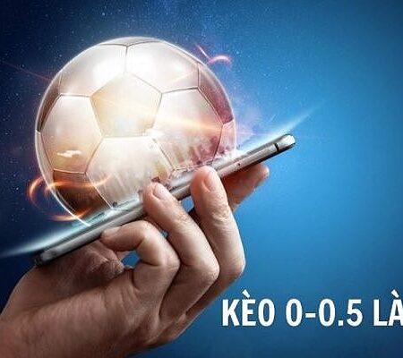 Kèo 0 0.5 Là Gì? Hướng Dẫn Chi Tiết Cho Người Mới Bắt Đầu