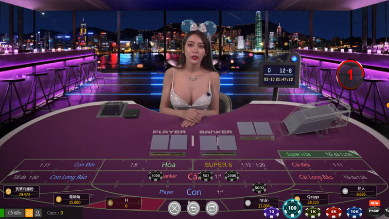 Live casino chuyên nghiệp