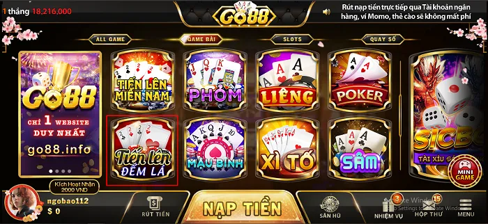 Sản phẩm nổi bật tại Go88