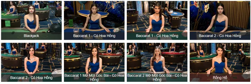 Live casino có sẵn 24/7