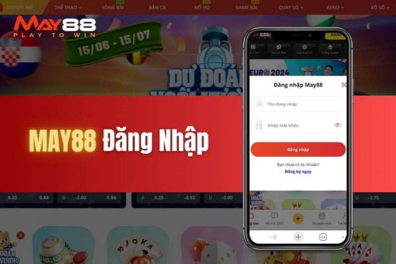 May88 - Điểm đến lý tưởng cho cá cược bóng đá và soi kèo trực tuyến