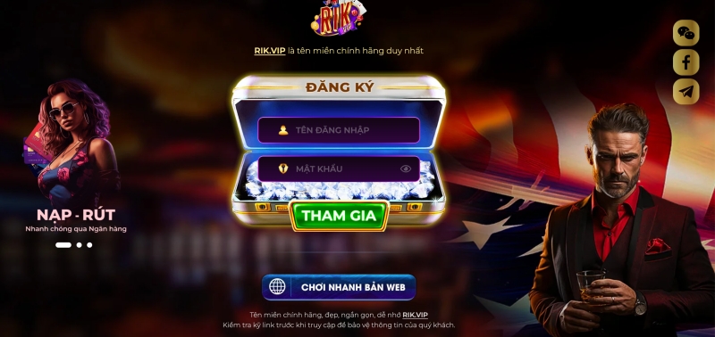 Rikvip - Cổng Game Cá Cược Đỉnh Cao, Trải Nghiệm Thắng Lớn