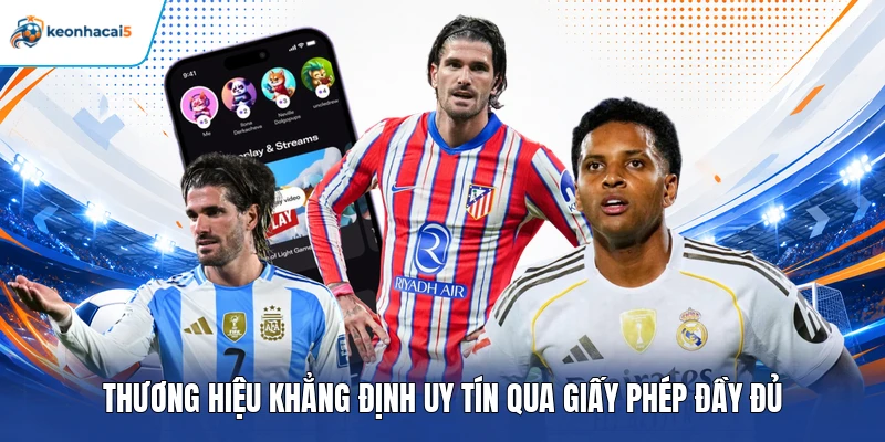 Thương hiệu khẳng định uy tín qua giấy phép đầy đủ